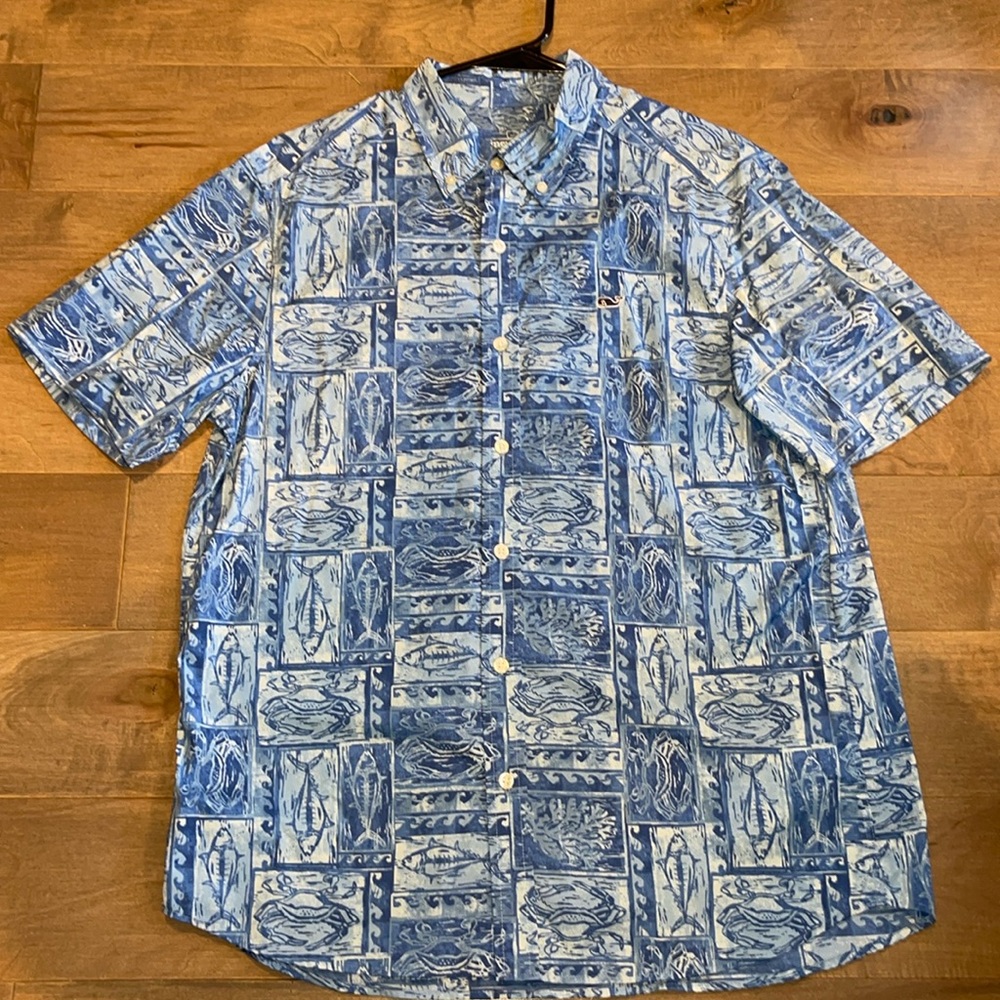 Vineyards Vines Performance Short Sleeve Button Down